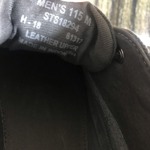 SPERRY Top-Sider Men’s 11.5 Gray/Black Chukka Boot Shoes - Picture 8 of 8